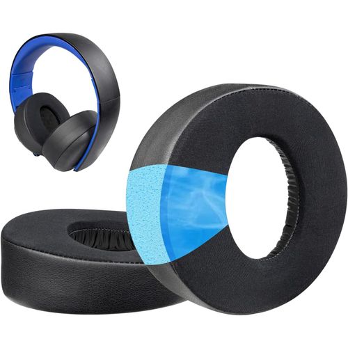 Coussinets de rechange pour casque Sony Gold Wireless Playstation PS4(CECHYA-0083) - Gel de Refroidissement