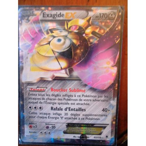 Carte Pokemon Exagide Ex 170 Pv 65/119