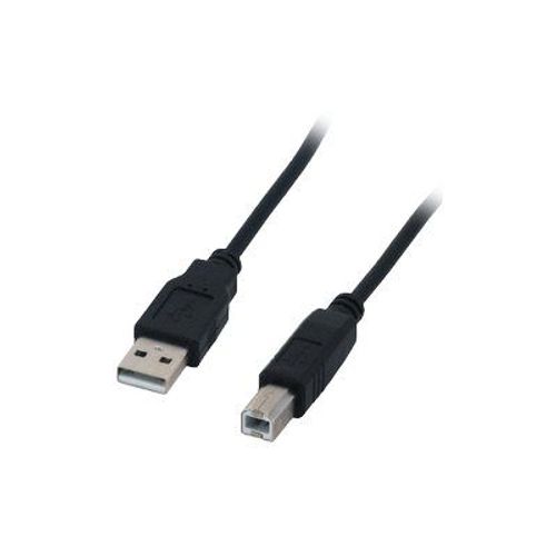MCL - Câble USB - USB (M) pour USB type B (M) - USB 2.0 - 1.8 m - noir