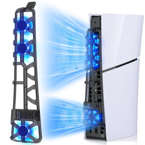 Ventilateur De Refroidissement Led Pour Console - Aqsacokiya - Ps5 ...
