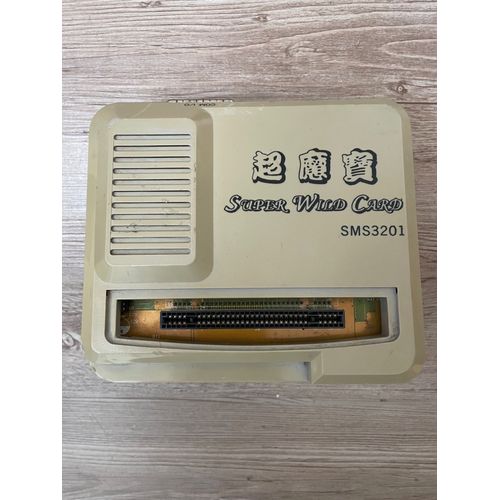 Super Nintendo Snes Nes Super Wild Card Rev Sms3201 24m Copy Box Pal Version