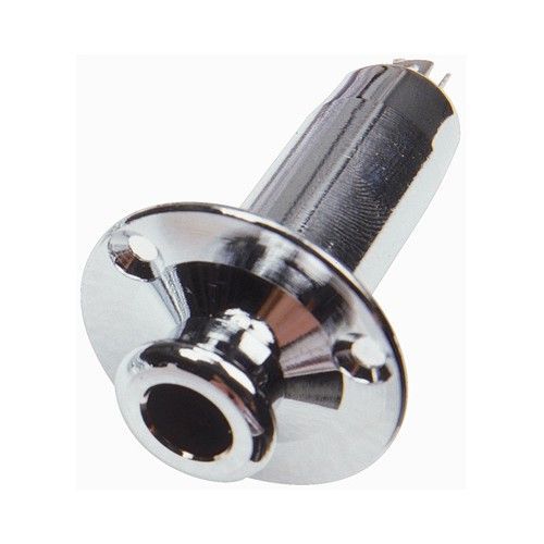 Yellow Parts Ez1390c Jack Attache Courroie Chrome Pour Guitare Acoustique