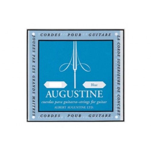 Corde Au Détail Guitare Classique Si - Augustine Standard Bleu Tirant Fort