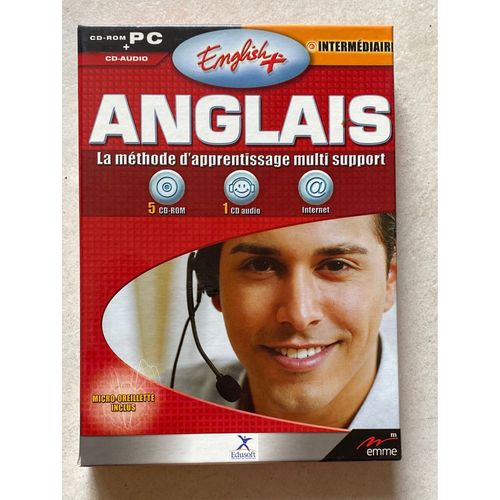 Cd-Rom Pc Anglais La Méthode D’Apprentissage Multisupport, Niveau Intermédiaire