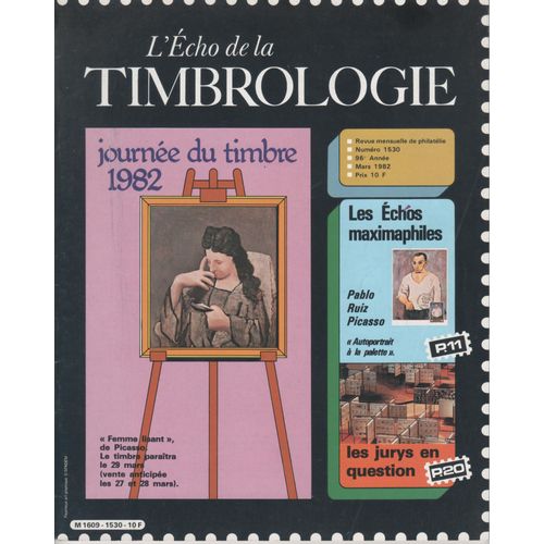 Écho De La Timbrologie  N° 1530 : Journée Du Timbre 1982