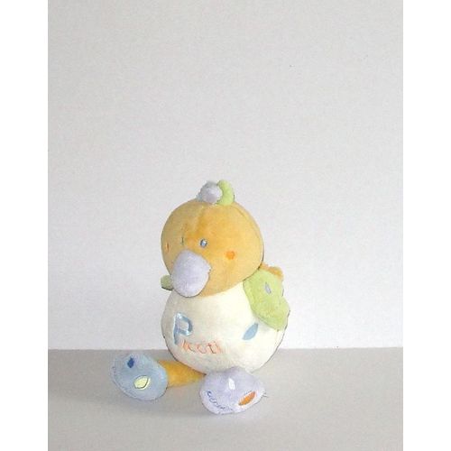 Doudou Oiseau Picoti Picota Sauthon Baby Déco 45 Cm.