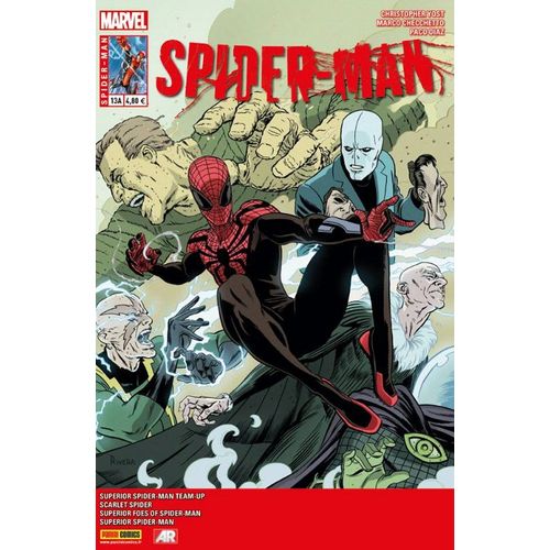 " Les Frères Ennemis " ( Superior Spider-Man Team-Up + Scarlet Spider + Superior Foes Of Spider-Man + Superior Spider-Man ) : Spiderman N° 13 A ( Juillet 2014 )