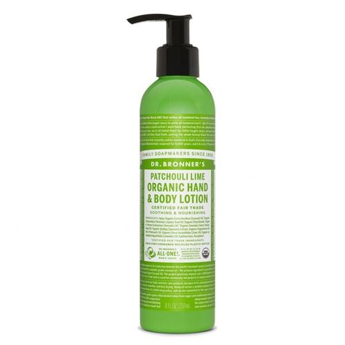 Lotion Pour Le Corps Et Les Mains - Patchouli Citron - Dr Bronner 