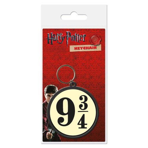 Harry Potter Porte-Clés Caoutchouc 9 3/4 6 Cm