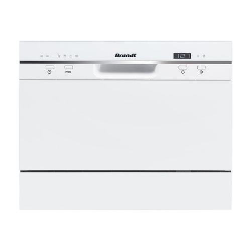 Brandt DFC6519W - Lave-vaisselle - pose libre - largeur : 55 cm - profondeur : 50 cm - hauteur : 43.8 cm - blanc