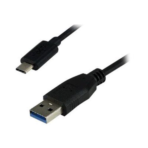 MCL - Câble USB - USB (M) pour 24 pin USB-C (M) - USB 3.1 - 1 m