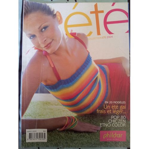 Catalogue Phildar N°410 Collection Été 2004