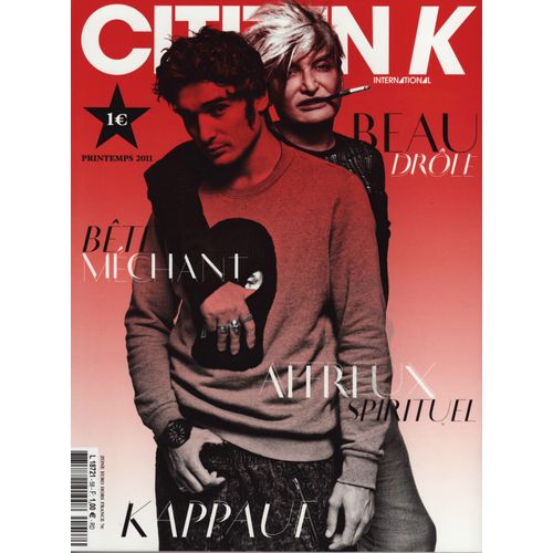 Citizen K / 03-2011 N°58 : Kappauf (11p) - Marie Agnès Gillot (10p) - Jean Baptiste Rautureau (4p)