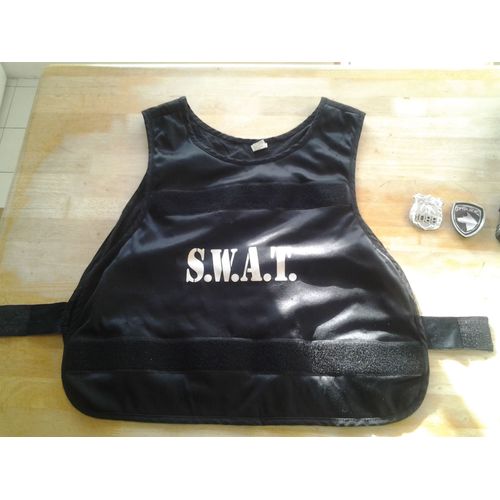 Deguisement Gilet Swat Taille M