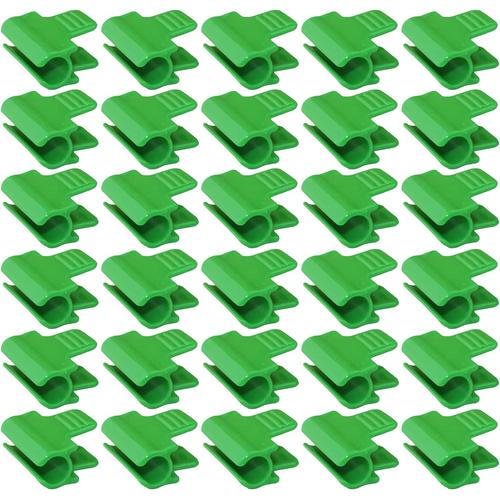 30 Serre Film Pinces Fixations - AQSACOKIYA - pour Serre 11mm Clip de Serre clips pour plantes Clip