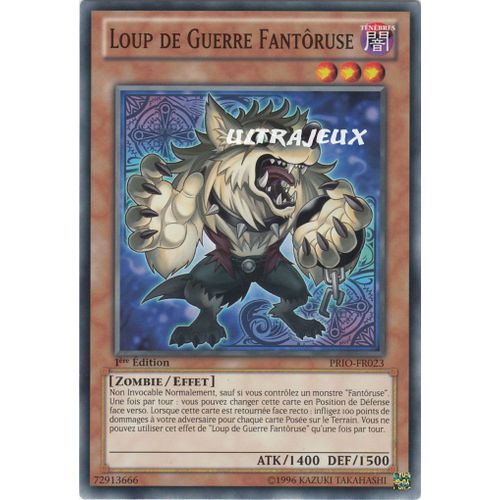 Yu-Gi-Oh! - Prio-Fr023 - Loup De Guerre Fantôruse - Commune