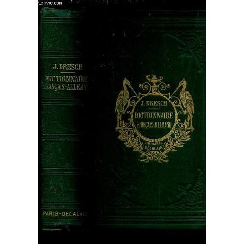 Nouveau Classique Dictionnaire Francais Allemand.