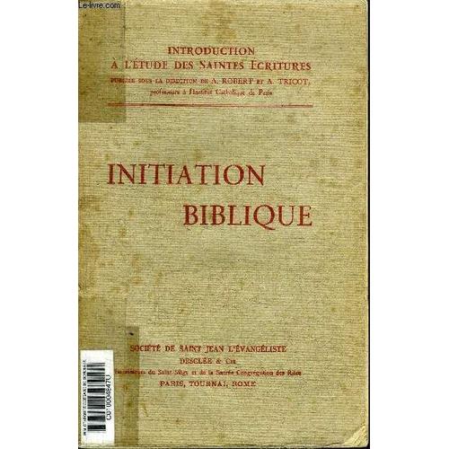 Initiation Biblique