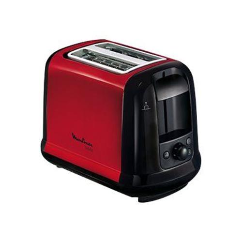 Moulinex Subito LT260D11 - Grille-pain - 2 tranche - 2 Emplacements - rouge