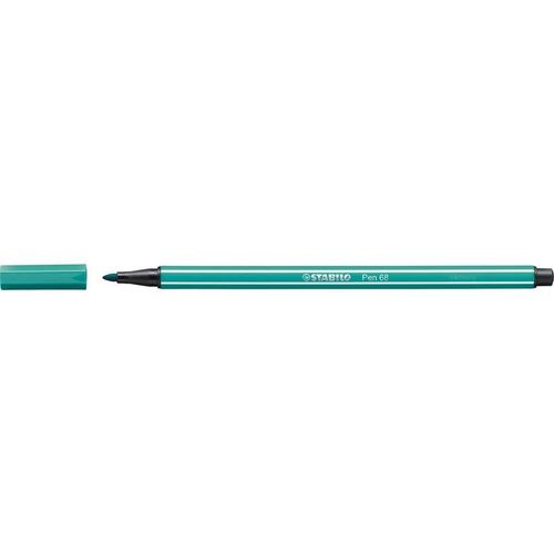 Stabilo Lot De 5 Feutres De Dessin Pen 68 Pte Ogive Moyenne 1 Mm Turquoise