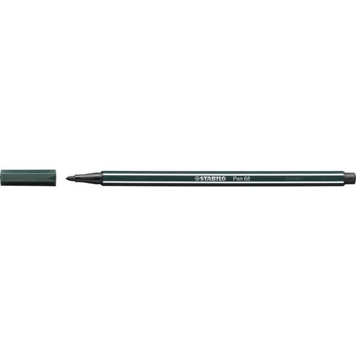Stabilo Lot De 3 Feutres De Dessin Pen 68 Pte Ogive Moyenne 1 Mm Vert Anglais Foncé