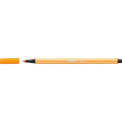 Stabilo Lot De 5 Feutres De Dessin Pen 68 Pte Ogive Moyenne 1 Mm Orange