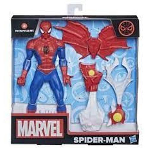 Marvel - Figurine Spiderman 24cm Et 3 Accessoires