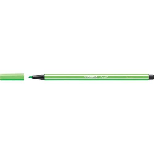 Stabilo Lot De 5 Feutres De Dessin Pen 68 Pte Ogive Moyenne 1 Mm Vert Émeraude Clair