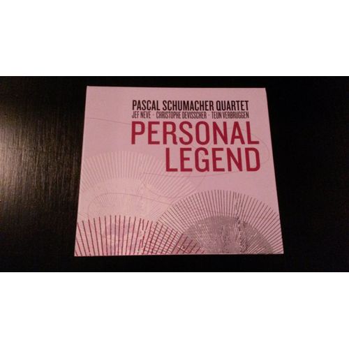 Cd Album Pascal Schumacher Quartet "Personal Legend"
