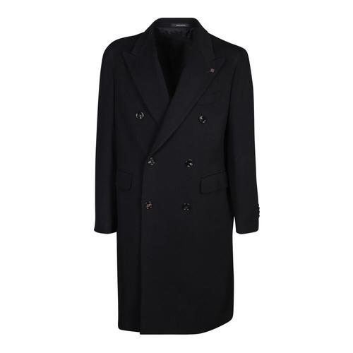 Tagliatore - Coats > Double-Breasted Coats - Black