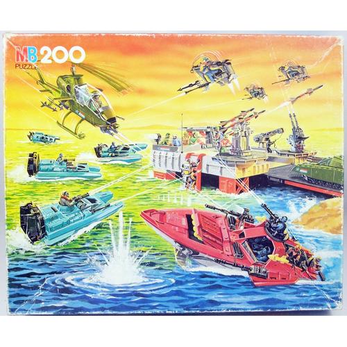 Puzzle Mb 200 Pièces G.I. Joe 42x34 Cm