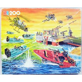 Puzzle Mb 200 Pièces G.I. Joe 42x34 Cm