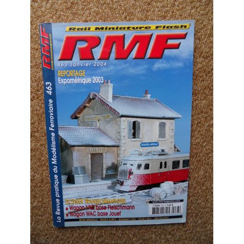 Rmf Rail Miniature Flash N°463 De Janvier 2004