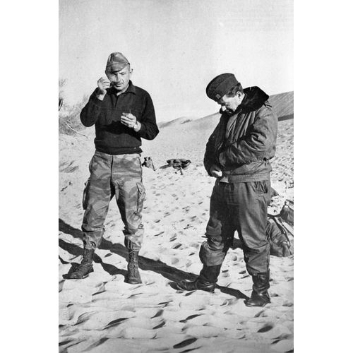 Militaria - Guerre D'algérie - Le Colonel Bigeard Et Le Colonel Brunet (Félix) De L'armée De L'air