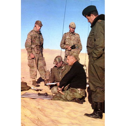 Militaria - Guerre D'algérie - Le Pc Avancé Du Col Bigeard À Timimoun