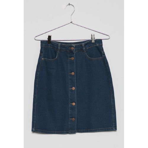 Jupe Denim Boutonnée - Berskha - T. L - Neuve