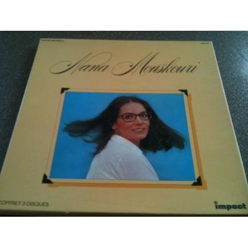 Nana Mouskouri Coffret De 3 Vinyl