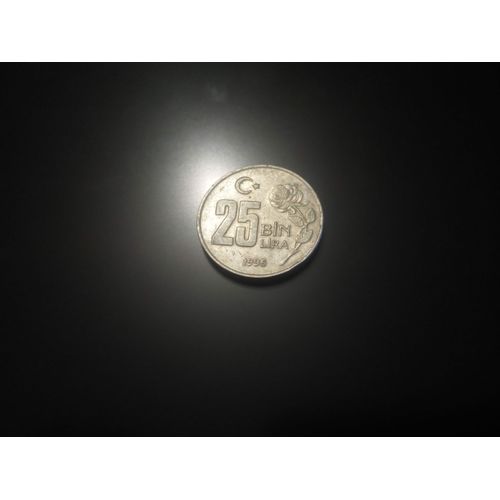 Turquie (Turkiye Cumhuriyeti) = Pièce De 25 Bin Lira De 1996 En Nickel
