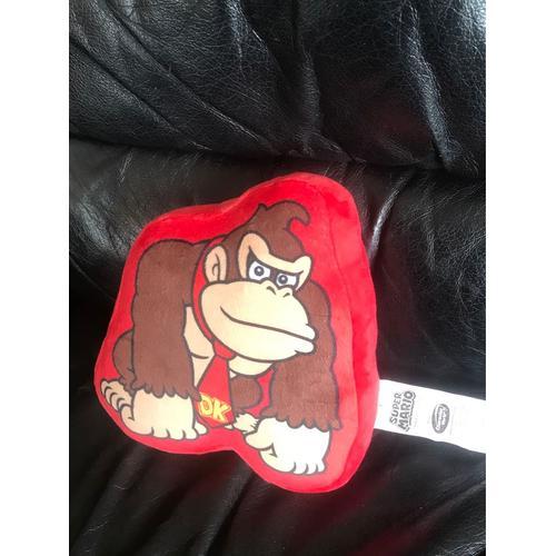 Coussin 20cm Peluche Dk Donkey Kong Super Mario Nintendo 2019 