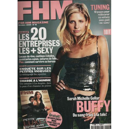 Fhm 15 Buffy Les 20 Entreprises Les Plus Sexy