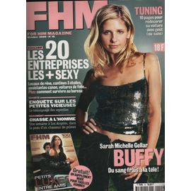 Fhm 15 Buffy Les 20 Entreprises Les Plus Sexy