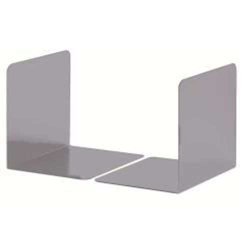 Durable S - Serre-Livres - Acier - Argenté(E) ( Pack De 2 )