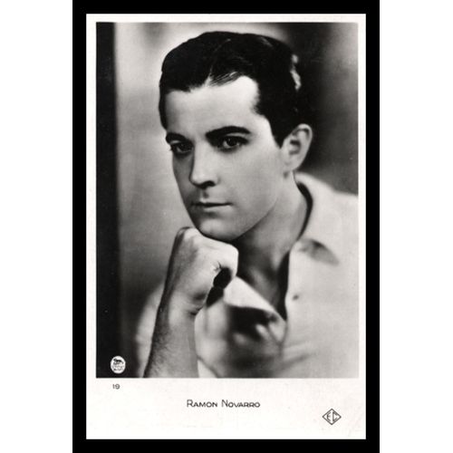 Ramon Novarro (Né Juan Ramon Gil Samaniego, Acteur Et Réalisateur Mexicain, 1899-1968) Carte Postale Années 30