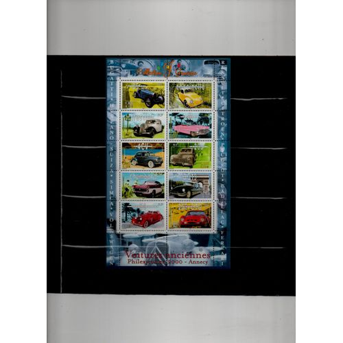 France 2000 - Voitures Anciennes - Bf N°30