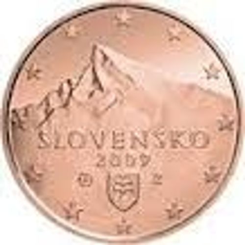 2 Centimes Slovaquie 2009 - Piece Neuve
