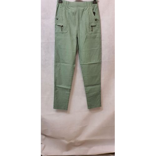 Pantalon Vert Turquoise Femme Jst Formy Paris Taille 38