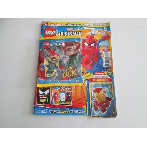 Magazine Lego N°15 "Vague De Crime À New York! " Marvel Spider-Man