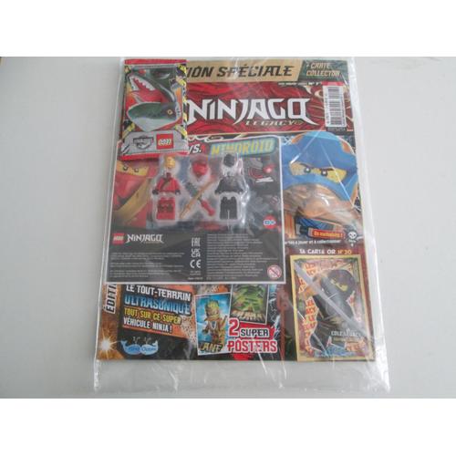 Magazine Lego N°7 "Le Tout-Terrain Ultrasonique" Ninjago Legacy