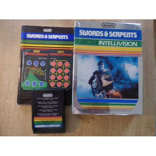 Swords And Serpents Intellivision Intellivision
