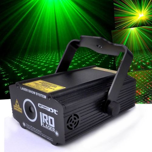 LASER GHOST Rouge/Vert ultra l?ger effet strobe
